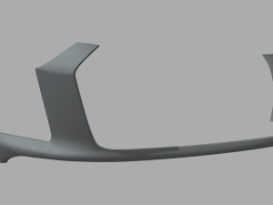 Front Bumper Audi R8 Modelo 3D