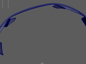 Front Bumper Audi R8 Modelo 3D