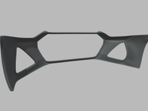 Front Bumper Audi RS6 Custom Modello 3D