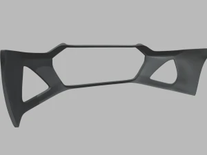 Front Bumper Audi RS6 Custom 3D Model