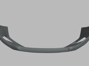 Front Bumper Audi RS6 Custom Modello 3D