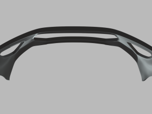 Front Bumper Audi RS6 Custom Modello 3D