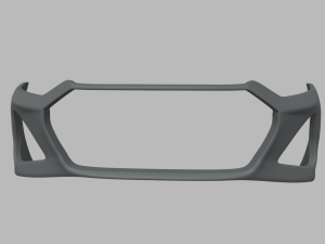 Front Bumper Audi RS6 Custom Modello 3D
