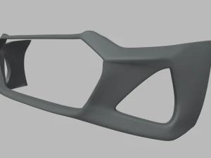 Front Bumper Audi RS6 Custom 3D Model