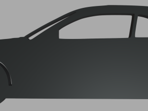 Nissan Silvia S14 Veilside Coupe 1995 Key Ring Model do druku 3D