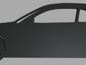 Nissan Silvia S14 Veilside Coupe 1995 Key Ring 3D Print Model