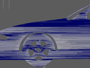 Nissan Silvia S14 Veilside Coupe 1995 Key Ring 3D Print Model