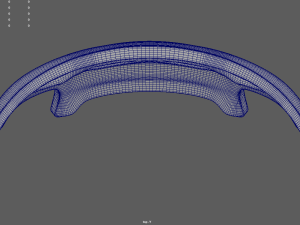 Front Bumper Porsche Carrera GT Custom Modelo 3D