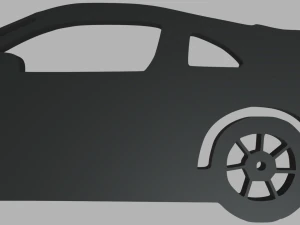 Nissan Fairlady Z 32 Veilside 1994 Key Ring 3D Print Model