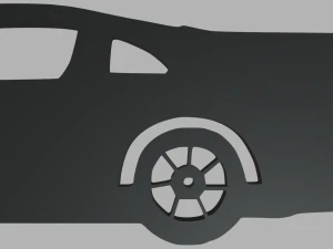 Nissan Fairlady Z 32 Veilside 1994 Key Ring 3D Print Model