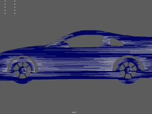 Nissan Fairlady Z 32 Veilside 1994 Key Ring 3D Print Model