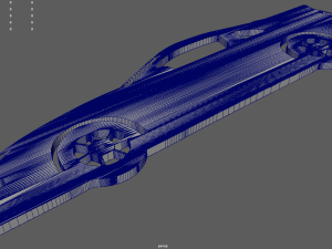 Nissan Fairlady Z 32 Veilside 1994 Key Ring 3D-Druckmodell