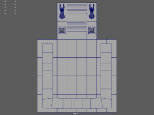Low Poly Egyptian Temple 01 3D Model