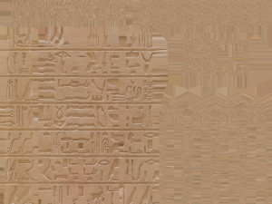 Low Poly Egyptian Temple 01 3D Model