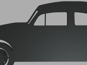 Volkswagen Beetle 1300 1965 Key Ring 3D Print Model