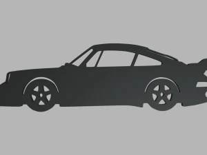 Car Key Rings Pack 01 3D Print Model