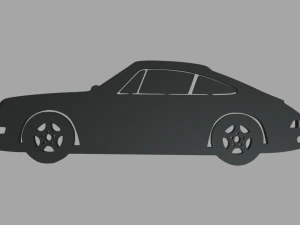 Car Key Rings Pack 01 3D Print Model
