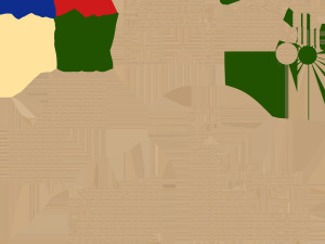 Low Poly Egyptian Temple 02 3D मॉडल