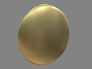 Modern Luxury Clock 01 3D Model