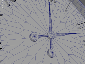 Modern Luxury Clock 01 3D Model