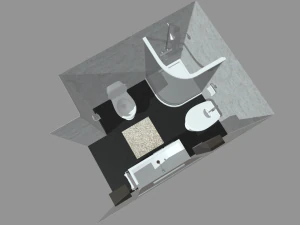 Bagno 01 Modello 3D