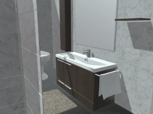 Bagno 01 Modello 3D