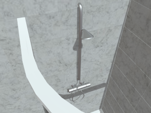 Bathroom 01 Modelo 3D