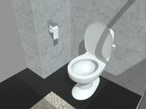 Bagno 01 Modello 3D