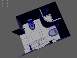 Bagno 01 Modello 3D