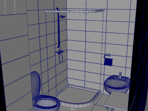 Bathroom 01 Modelo 3D