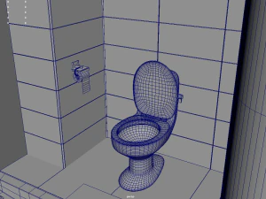 Bagno 01 Modello 3D