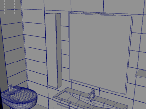 Bathroom 01 Modelo 3D