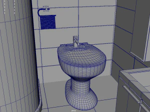 Bagno 01 Modello 3D