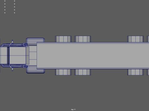 Low Poly Truck 04 3Dモデル