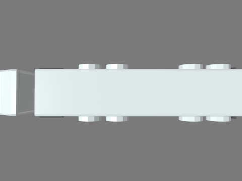 Low Poly Truck 05 3D Model