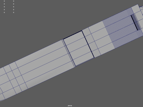 Low Poly Pistol 01 Modelo 3D