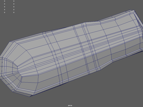 Low Poly Fishing Boat 01 3D 模型