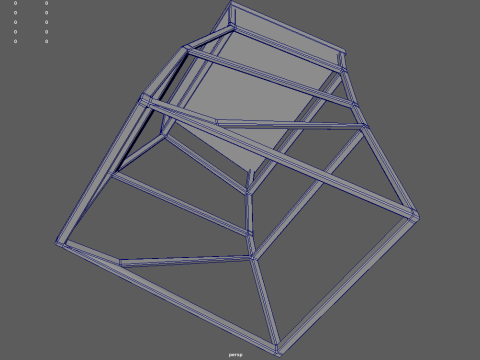Modern Luxury Stool 01 3D Model