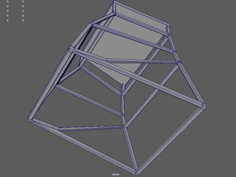 Modern Luxury Stool 01 3D Model
