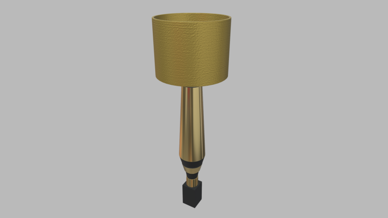 Modern Luxury Lamp 01 3D Model .c4d .max .obj .3ds .fbx .stl .blend 