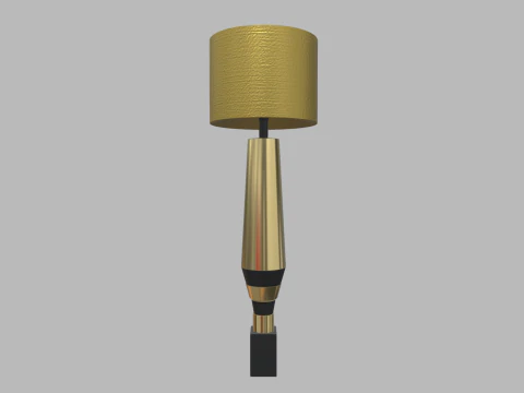 Modern Luxury Lamp 01 3D Model