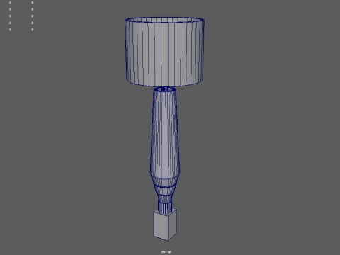 Modern Luxury Lamp 01 3D Model