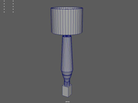 Modern Luxury Lamp 01 3D Model