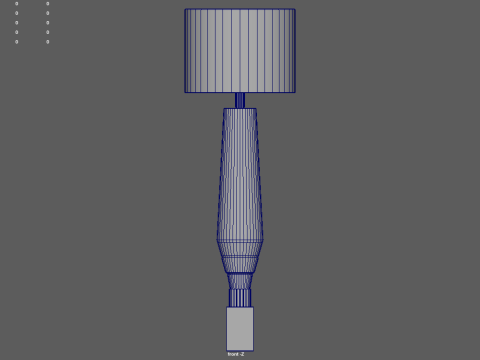 Modern Luxury Lamp 01 3D Model