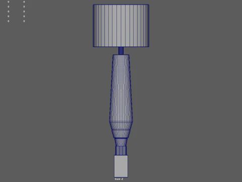 Modern Luxury Lamp 01 3D Model