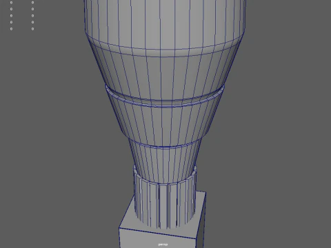 Modern Luxury Lamp 01 3D Model
