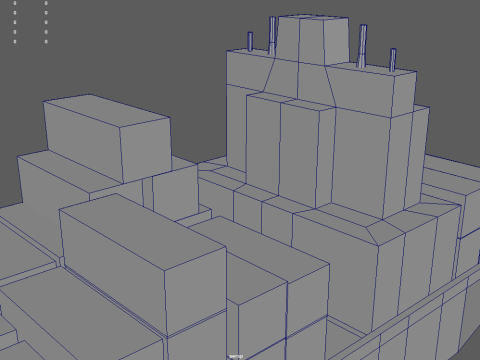 Low Poly Cargo Ship 01 3Dモデル
