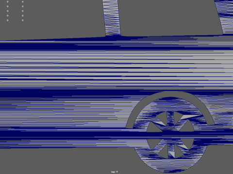 Mercedes Benz W638 Vito Key Ring Model do druku 3D