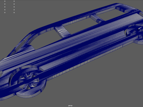 Mercedes Benz W638 Vito Key Ring Model do druku 3D