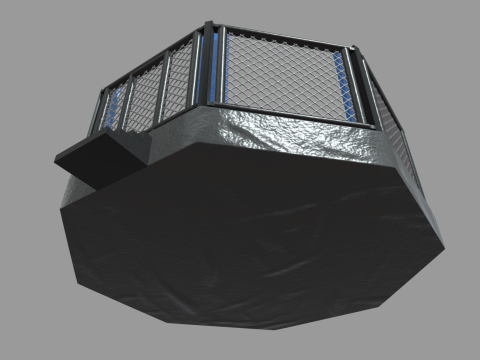 Octagon MMA 3D मॉडल